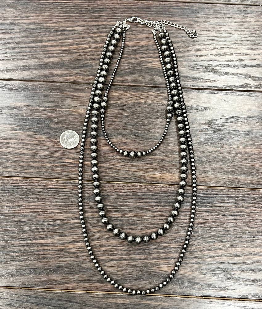 Handmade Polish Navajo Bead Necklace