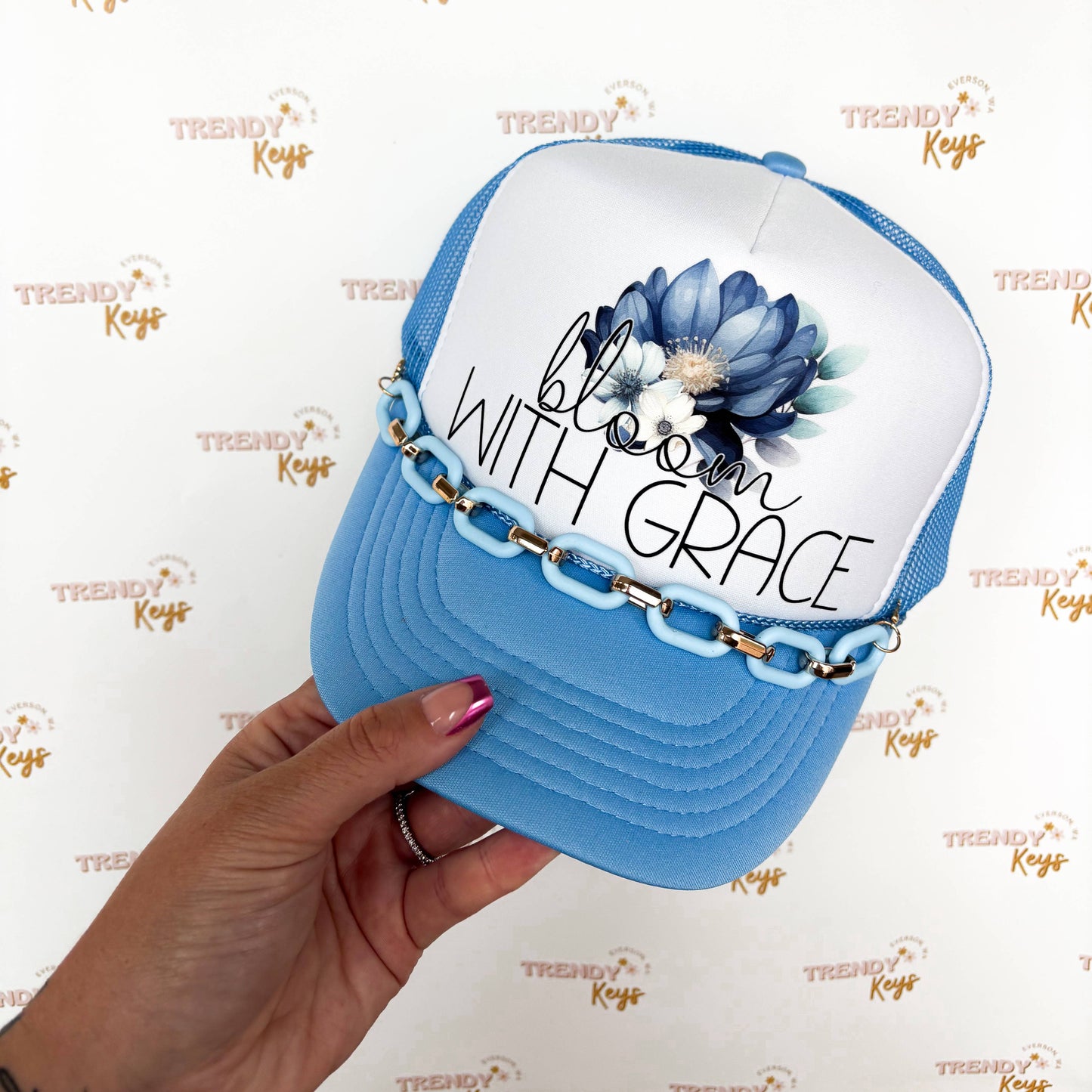 Bloom with Grace Trucker Hat
