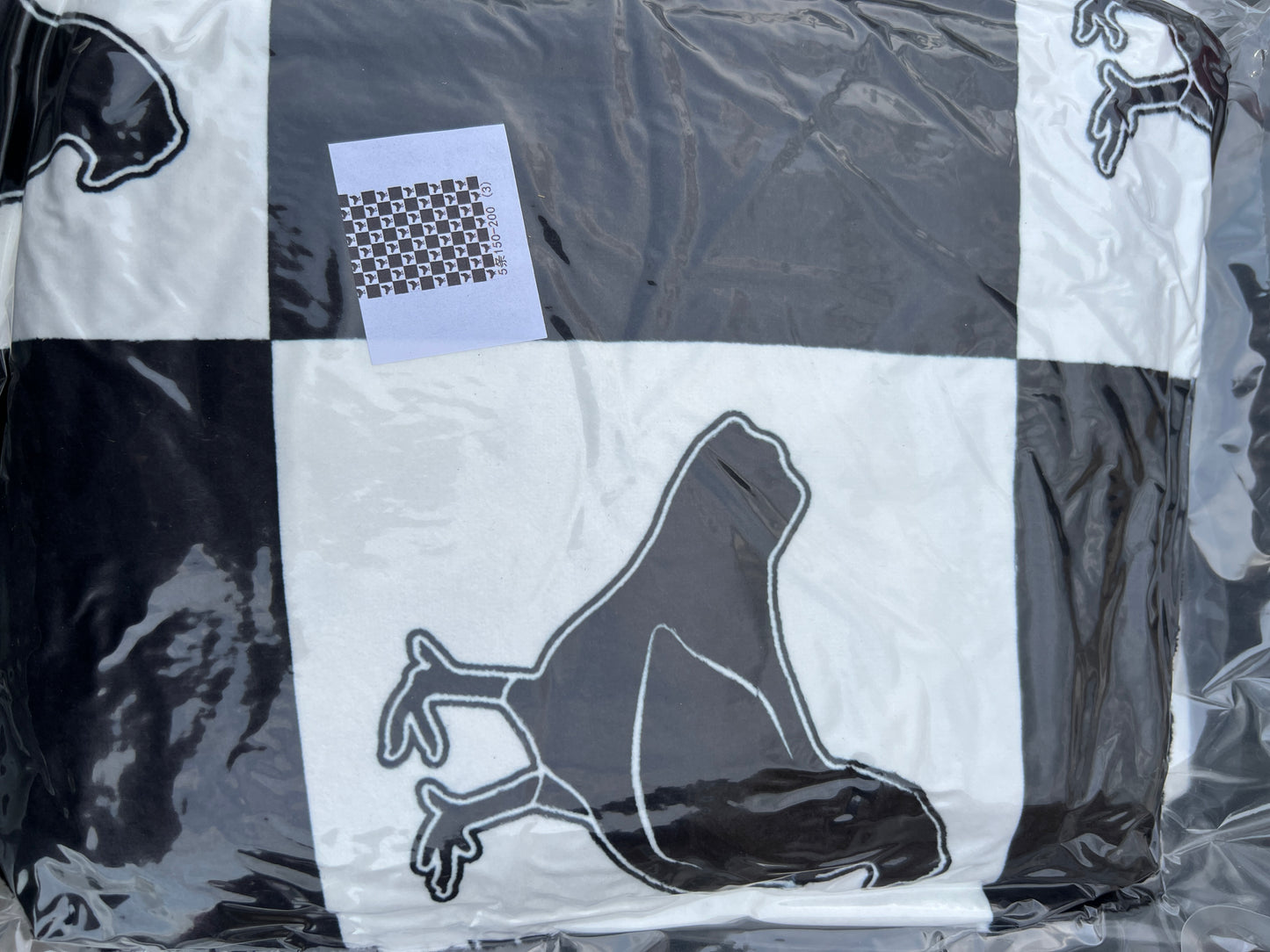 Checked Show Animal Blanket