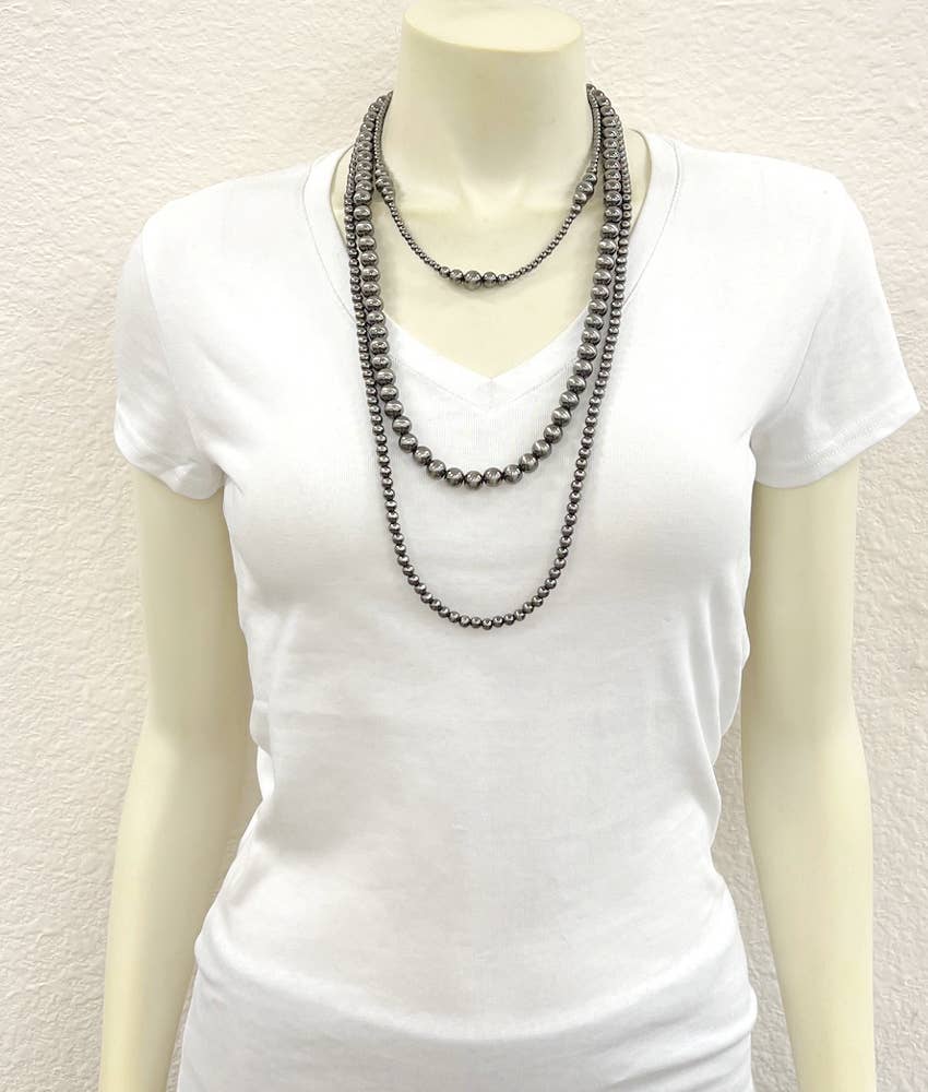 Handmade Polish Navajo Bead Necklace