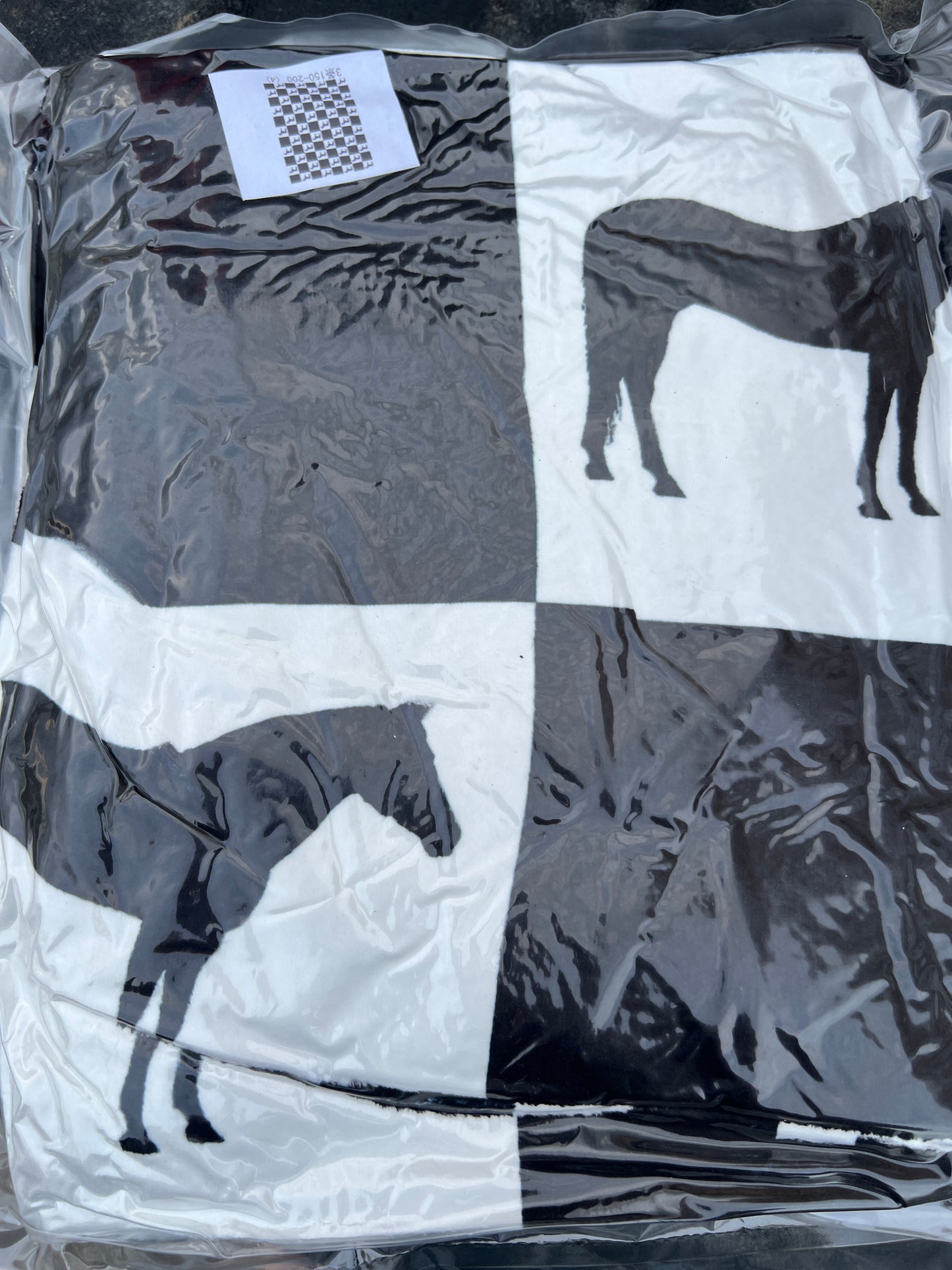 Checked Show Animal Blanket