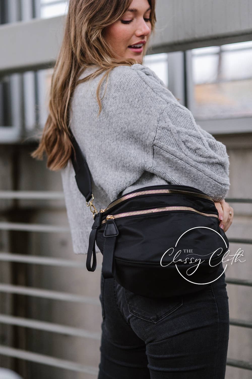 Farah Fanny Pack Shoulder Sling Bag - Black RTS