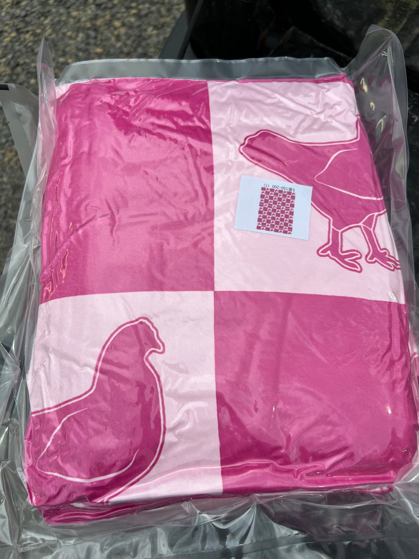 Checked Show Animal Blanket