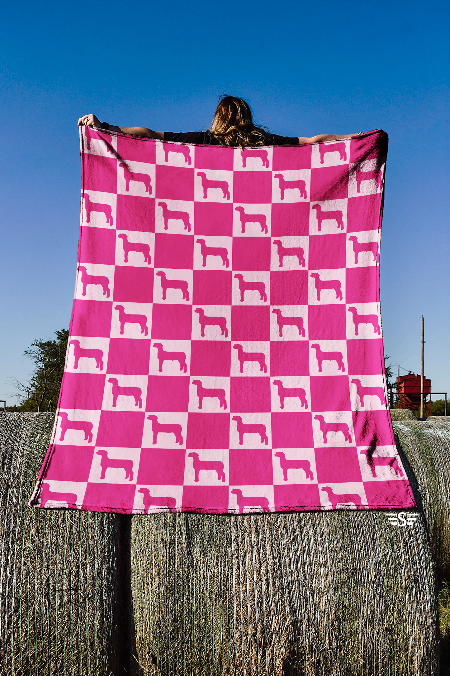 Checked Show Animal Blanket