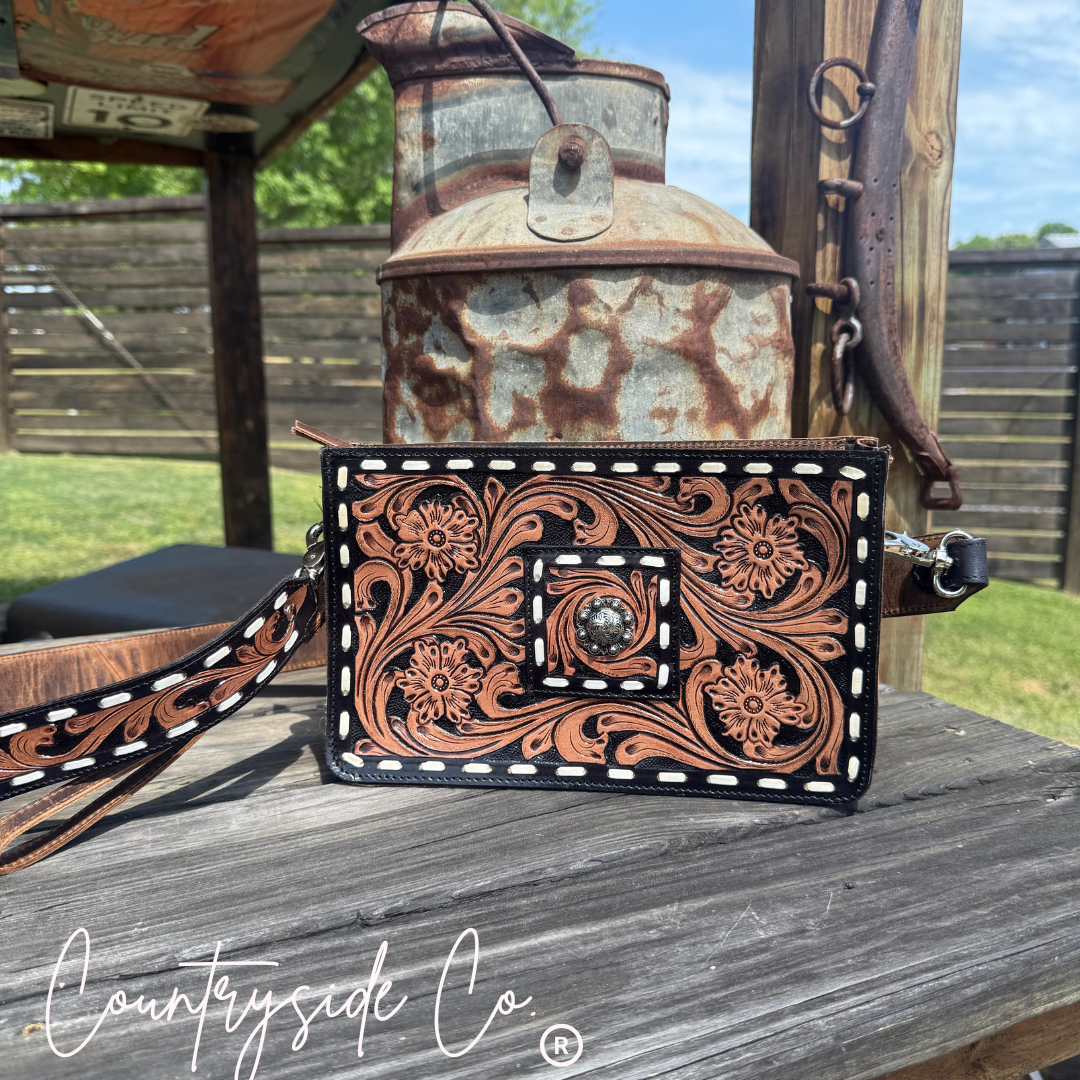 Legacy Tooled Leather Handbag Purse New Style 2025