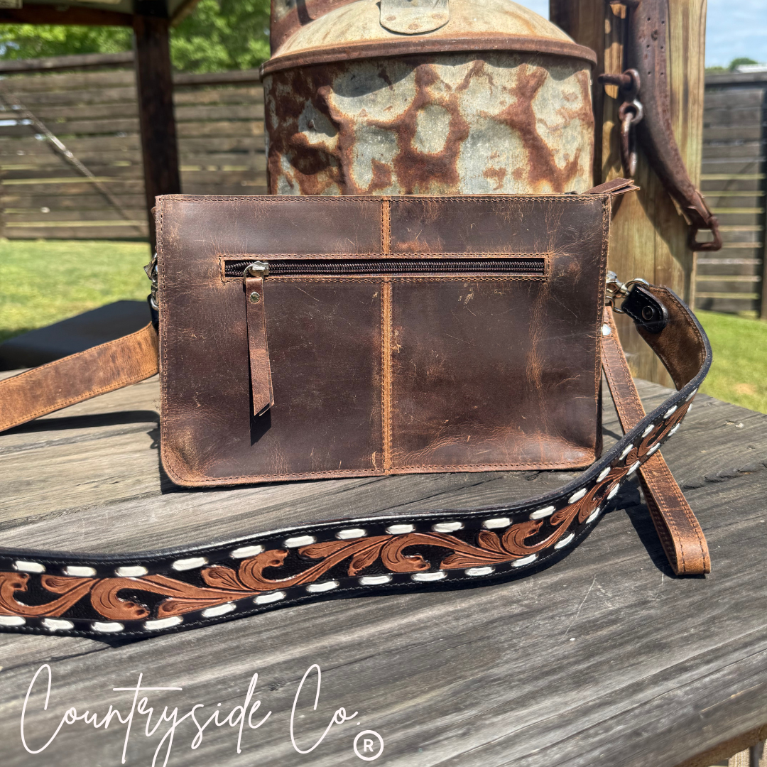Legacy Tooled Leather Handbag Purse New Style 2025