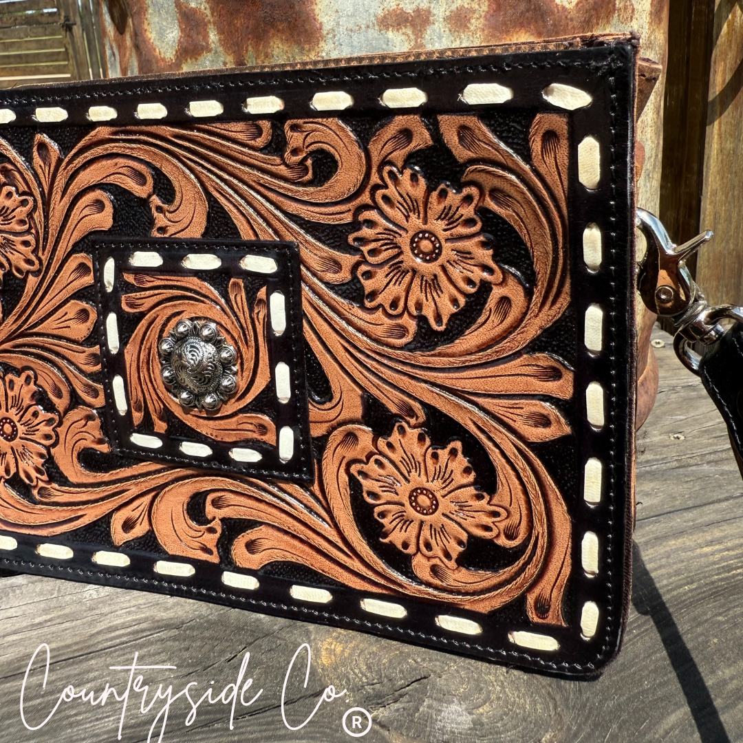 Legacy Tooled Leather Handbag Purse New Style 2025