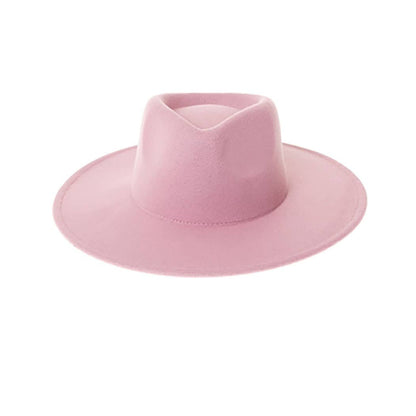 Children's Vegan Felt Rancher Hat with Adjustable Drawstring
