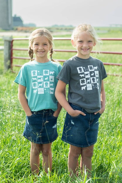 Fair Week Checkers Youth Tee