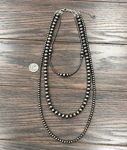 Handmade Polish Navajo Bead Necklace
