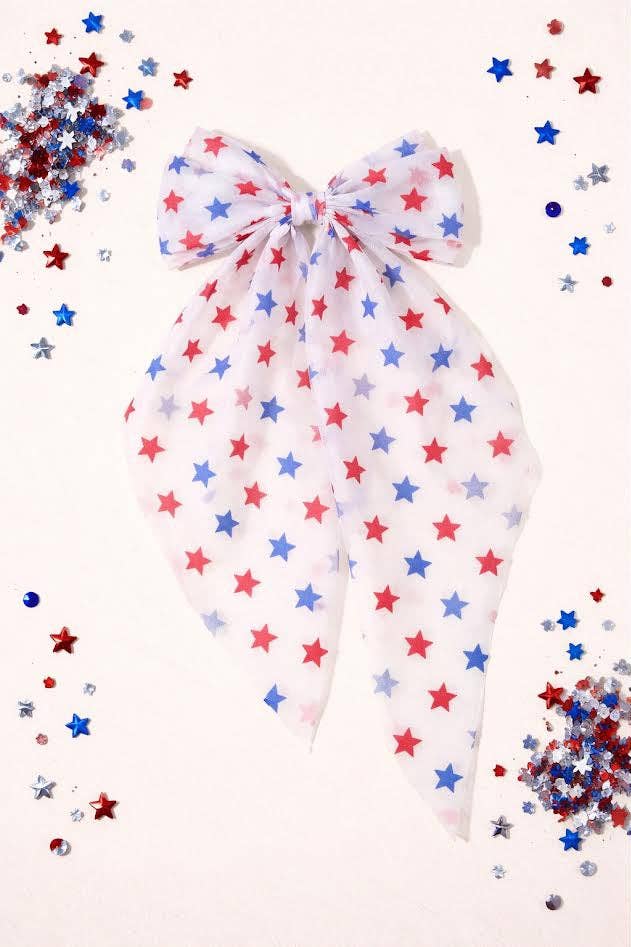 American Stars & Sass Hair Bow