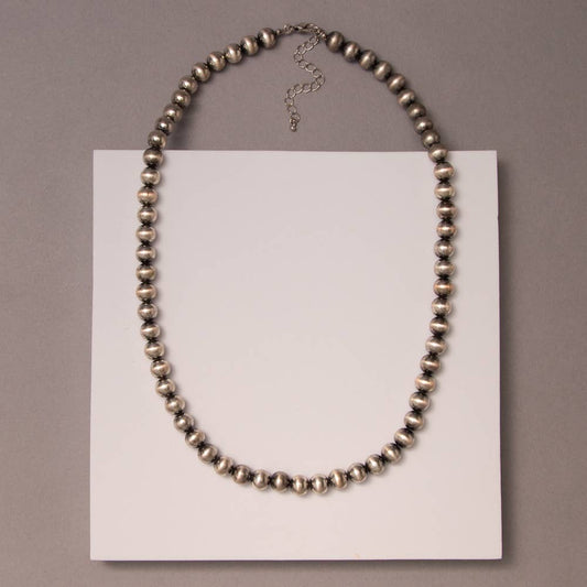 Western 12MM Navajo Beaded Necklace