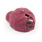 Cotton Criss-Cross Pony Cap