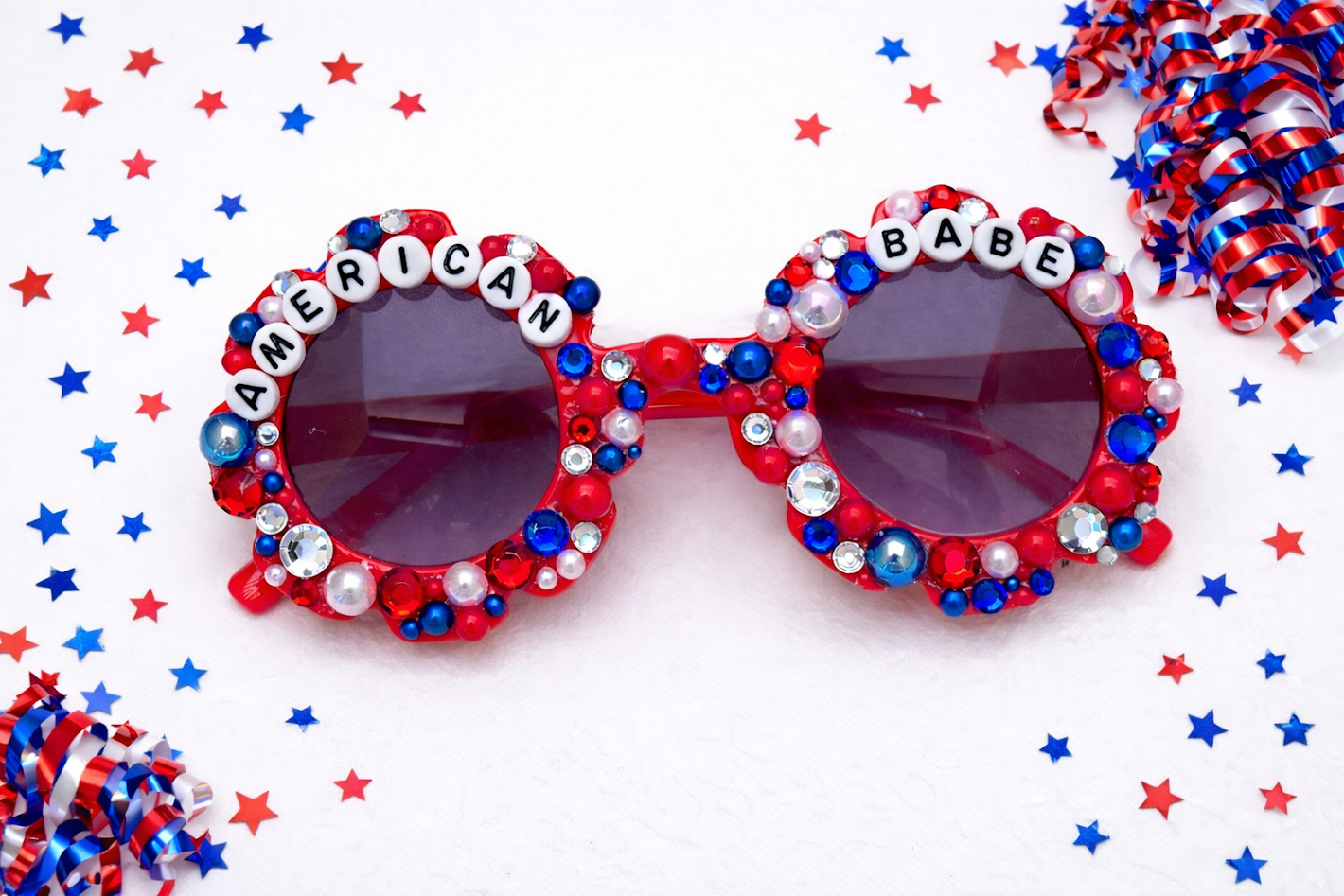 Embellished Sunglasses - American Babe