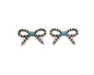 Western Bubble Ribbon Stud Earring