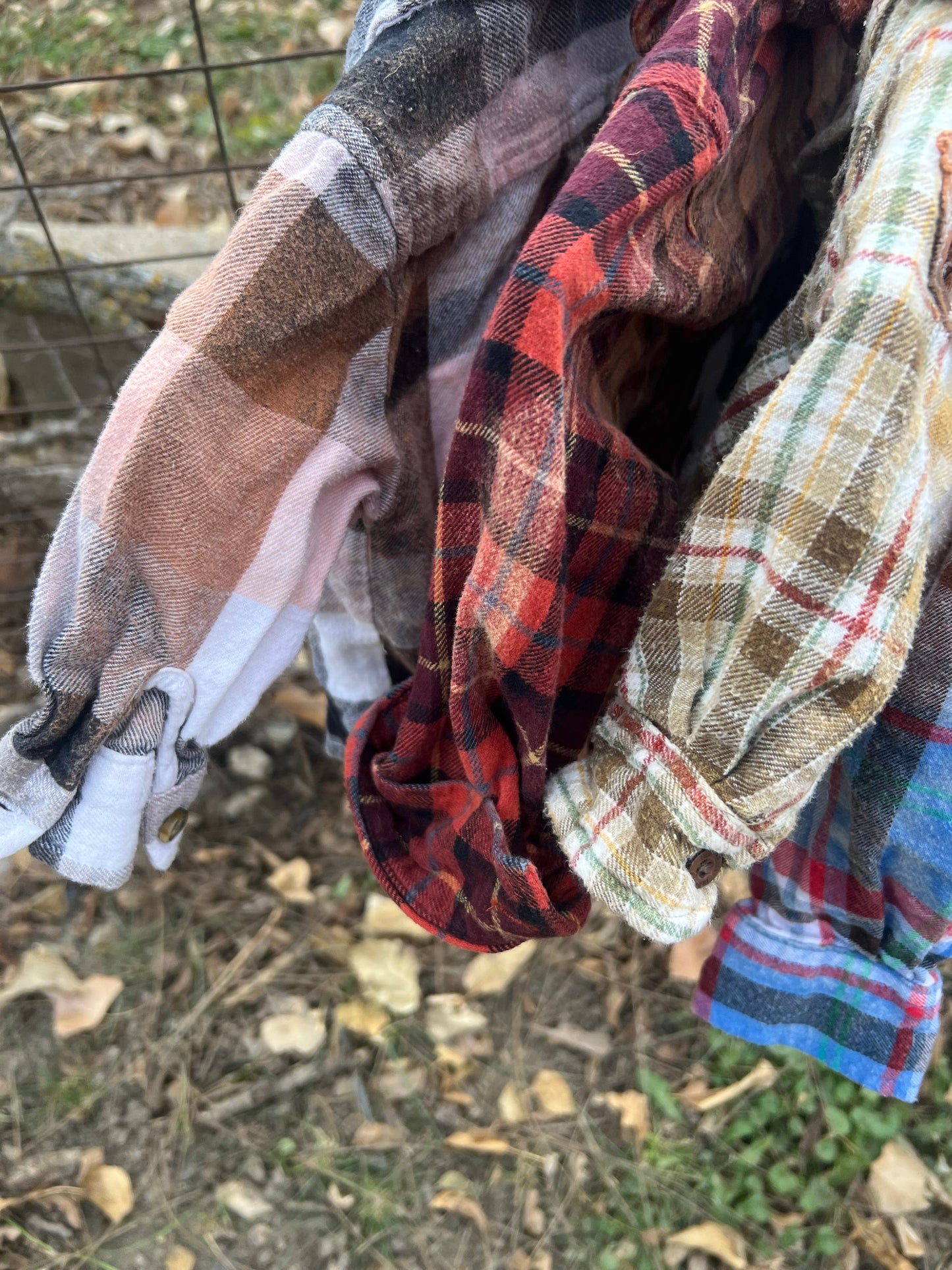 Toddler bleached flannels