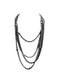 Western Navajo Pearl 4 Strands Necklace