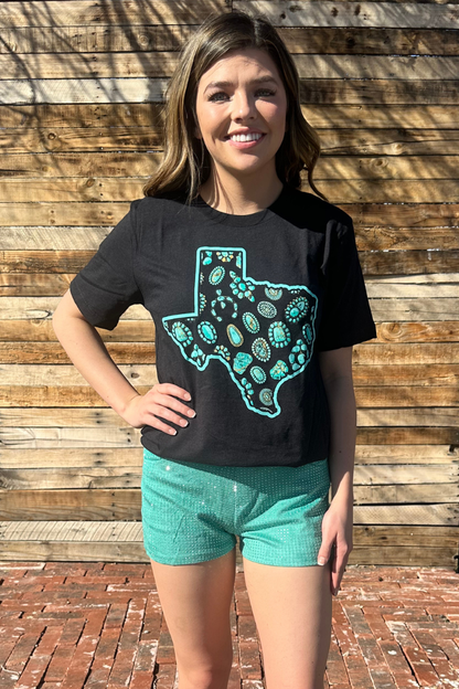 Jitterbug Shorts Turquoise
