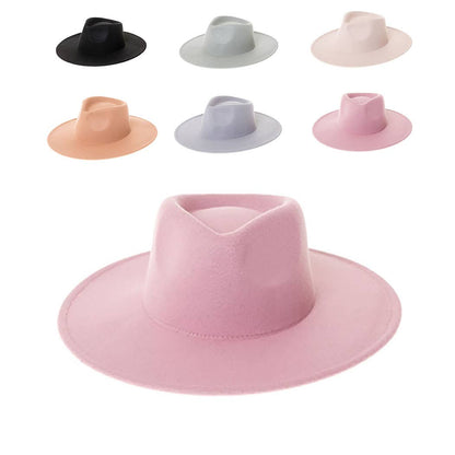 Children's Vegan Felt Rancher Hat with Adjustable Drawstring