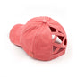 Cotton Criss-Cross Pony Cap