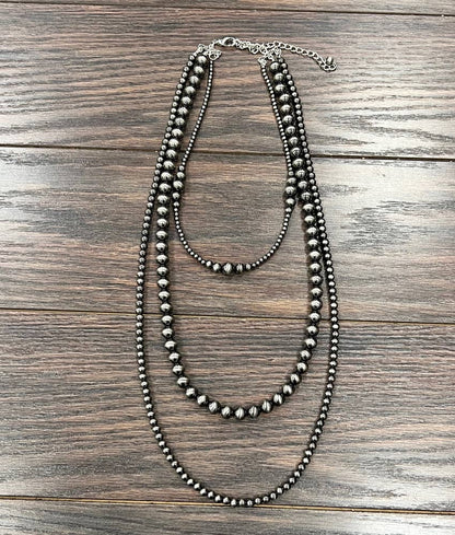 Handmade Polish Navajo Bead Necklace