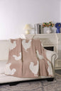 AFC Chickens Stretchy Throw Luxe Blanket