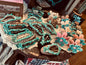 Turquoise Stone Claw Clips