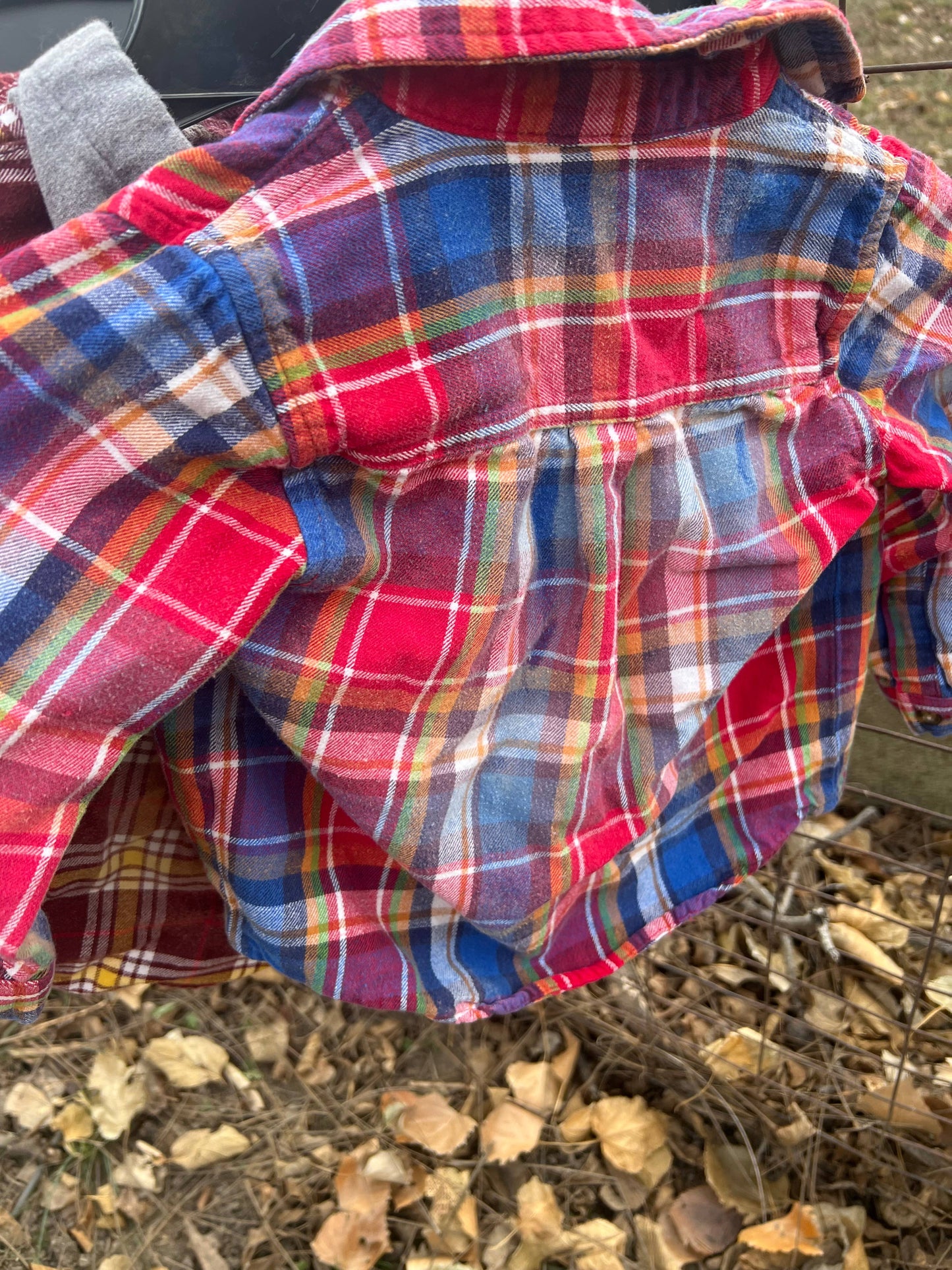 Toddler bleached flannels