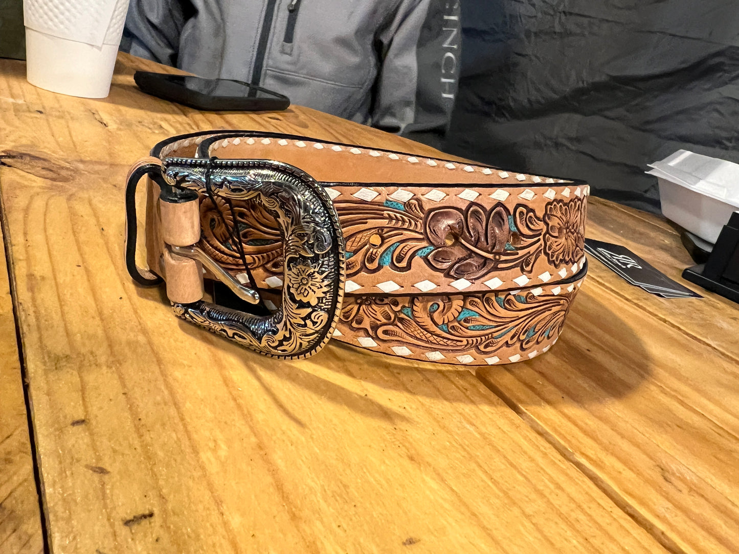 Buck Stitch Beauty Belt