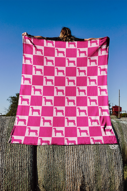 Checked Show Animal Blanket