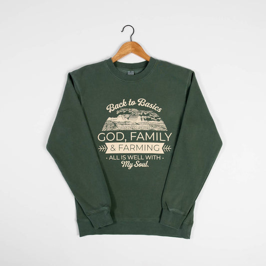 61 Western Back To Basics Graphic Crewneck