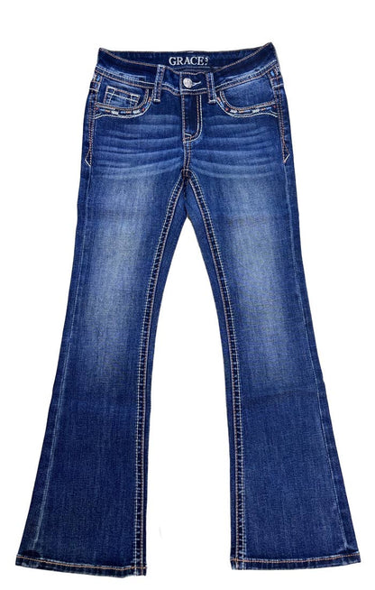 Aztec Yoke Modify Girl Boot Cut | GB-52008