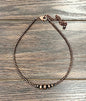 15" Copper Navajo Bead Necklace