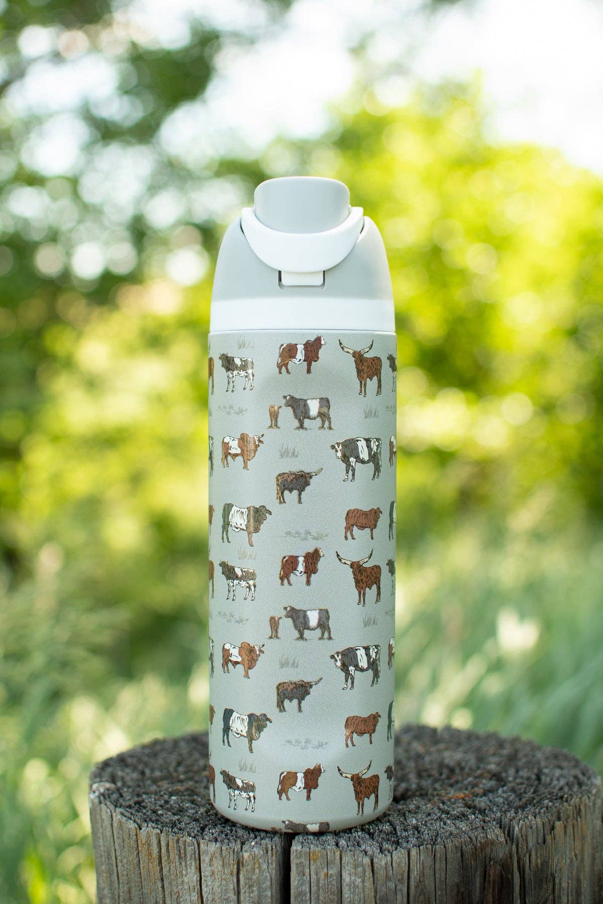 Vintage Cattle 24oz Skinny Silo Tumbler