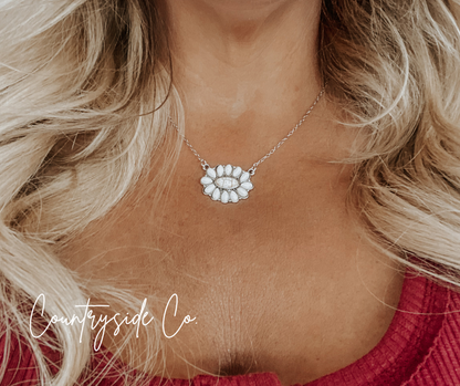 The White Flower Necklace