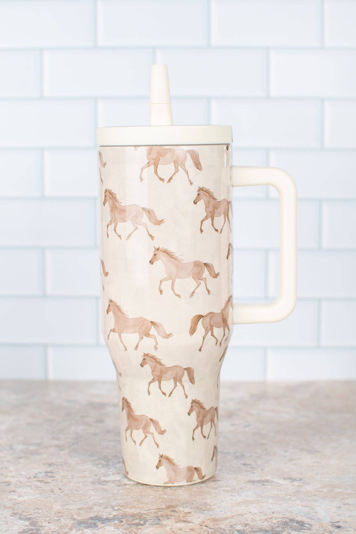 Horse 40oz Water Tank Tumbler