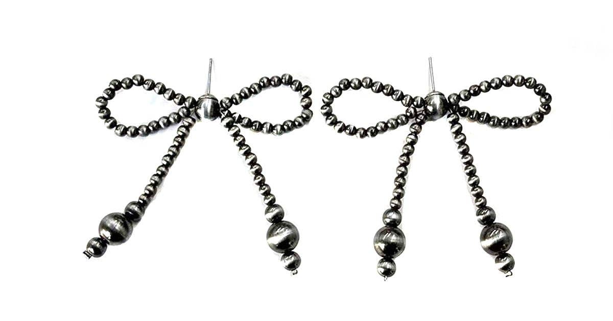 Western Navajo Bead Ribbon Earring