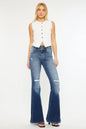 HIGH RISE SUPER FLARE JEANS