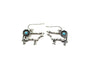 Western Cut Out Cow Dangle Earring