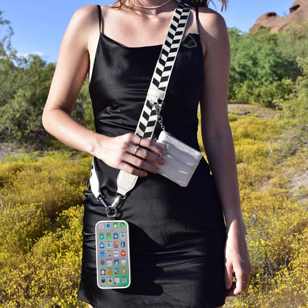 Clip & Go Strap w/Zippered Pouch