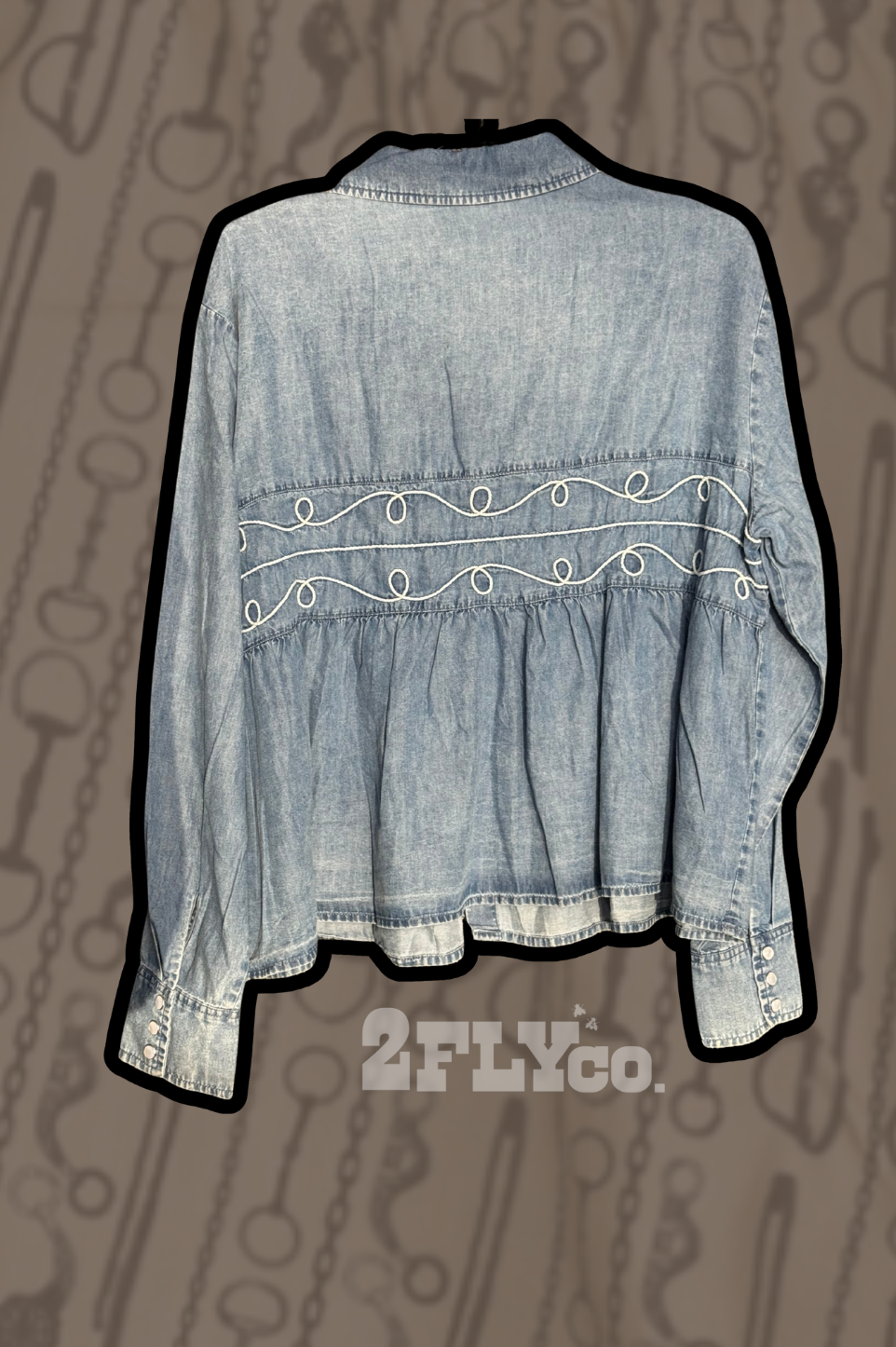 LOOPTY LOU L/S *DENIM