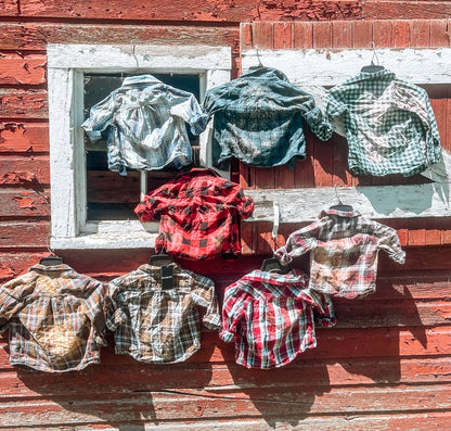 Toddler bleached flannels