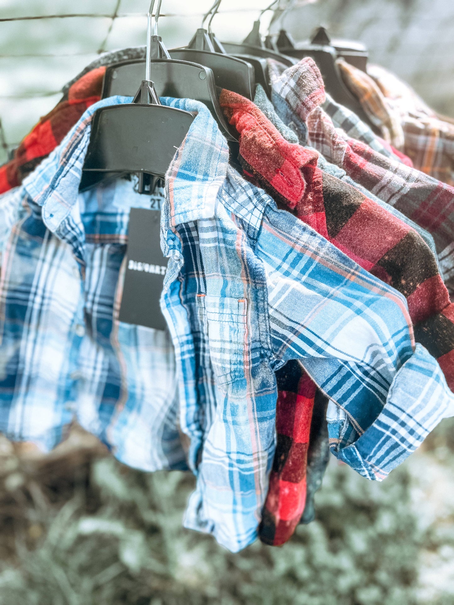 Toddler bleached flannels